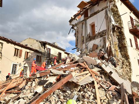 schwere erdbeben in italien
